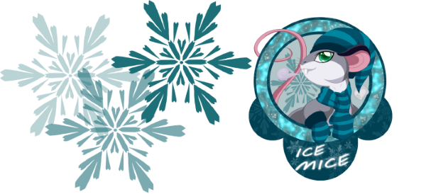 IceMice lumihiutaleet ja talvihiiri IceMice lumihiutaleet ja talvihiiri